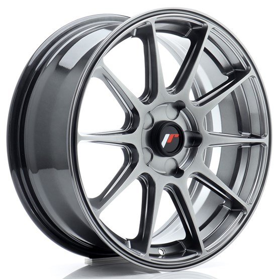 Japan Racing JR11 Hyper Black 7X17 5/110 ET20-38 CB67,1