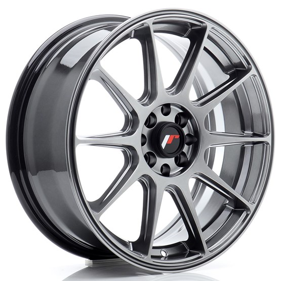 Japan Racing JR11 Hyper Black 7X17 5/100/108 ET35 CB72,6