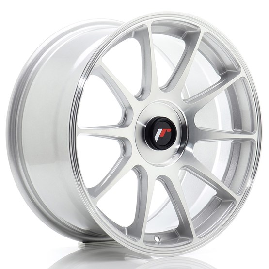 Japan Racing JR11 Silver Machined Face 8X17 5/110 ET20-35 CB67,1