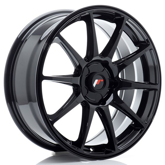 Japan Racing JR11 Gloss Black 7,5X18 5/108 ET20-40 CB72,6