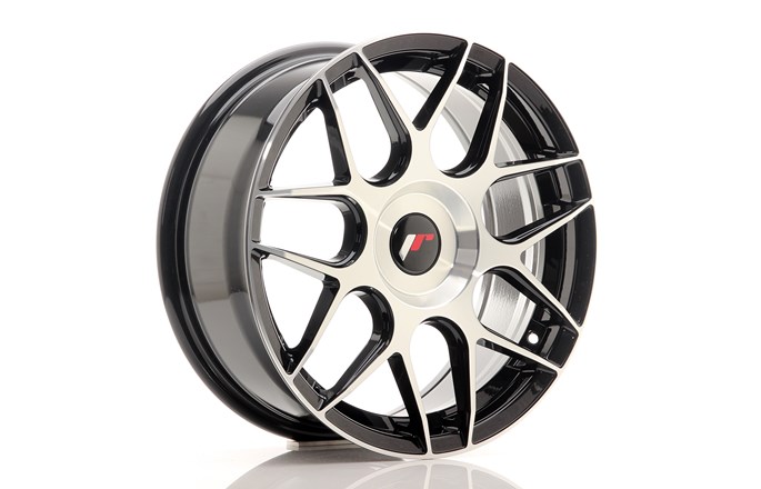 Japan Racing JR18 Black Machined Face