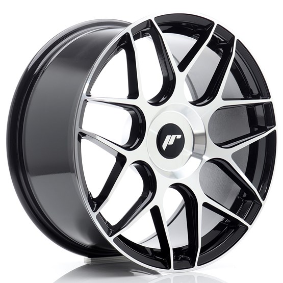 Japan Racing JR18 Black Machined Face 8,5X18 5/110 ET20-45 CB72,6