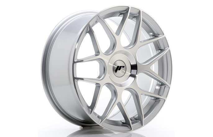 Japan Racing JR18 Silver / Machined Face