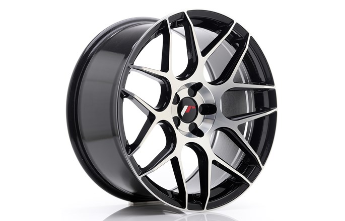 Japan Racing JR18 Machined Face Black