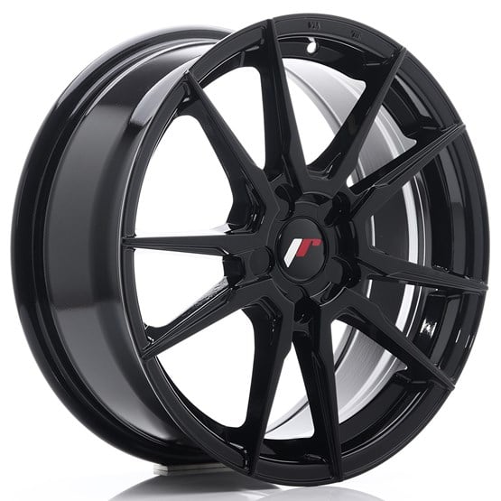 Japan Racing JR21 Gloss Black 7X17 5/100 ET35-40 CB74,1
