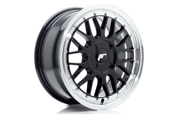 Japan Racing JR23 Gloss Black Machined Lip