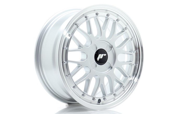 Japan Racing JR23 Hyper Silver / Machined Lip