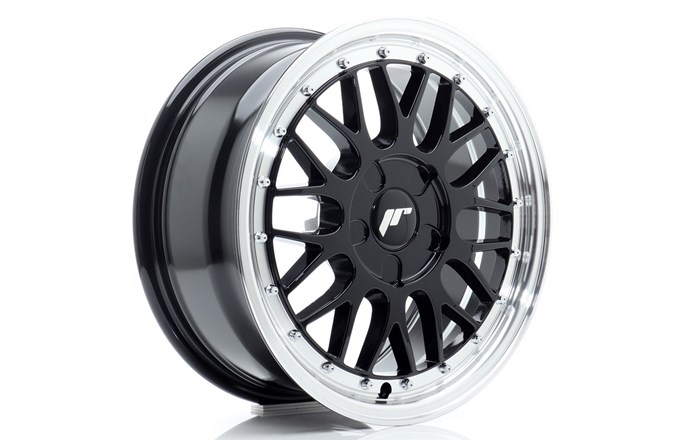 Japan Racing JR23 Gloss Black / Machined Lip
