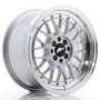 Japan Racing JR23 Hyper Silver With Machined Lip