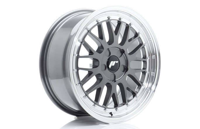 Japan Racing JR23 Hyper Gray / Machined Lip