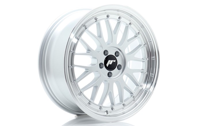 Japan Racing JR23 Hyper Silver / Machined Lip