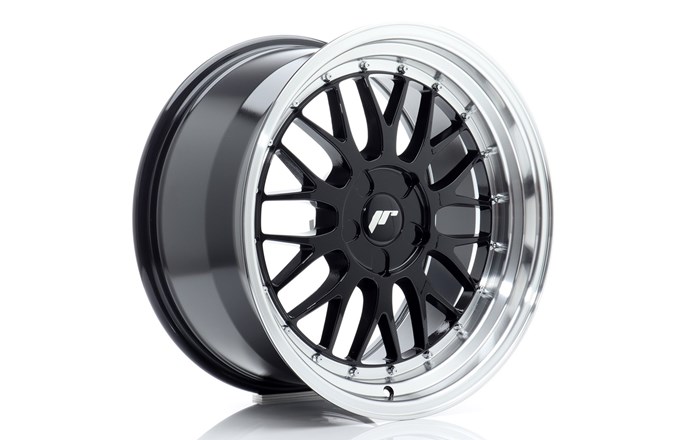 Japan Racing JR23 Gloss Black / Machined Lip