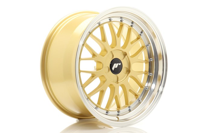 Japan Racing JR23 Gold / Machined Lip