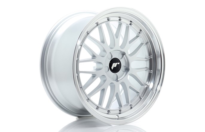 Japan Racing JR23 Hyper Silver / Machined Lip