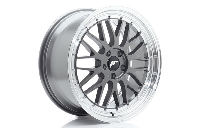 Japan Racing JR23 Hyper Gray / Machined Lip