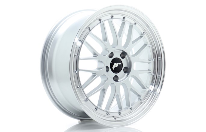 Japan Racing JR23 Hyper Silver / Machined Lip