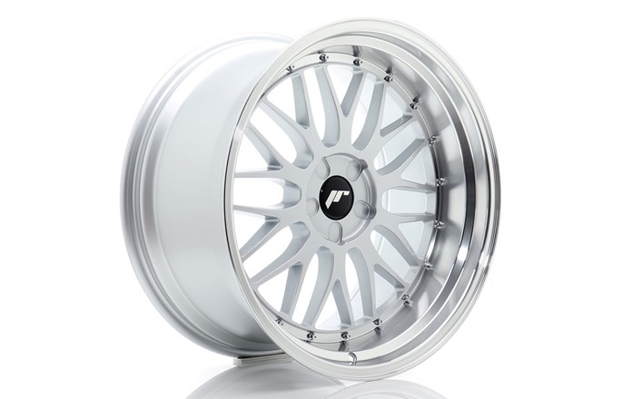 Japan Racing JR23 Hyper Silver / Machined Lip