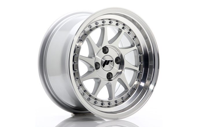 Japan Racing JR26 Machined Face Silver