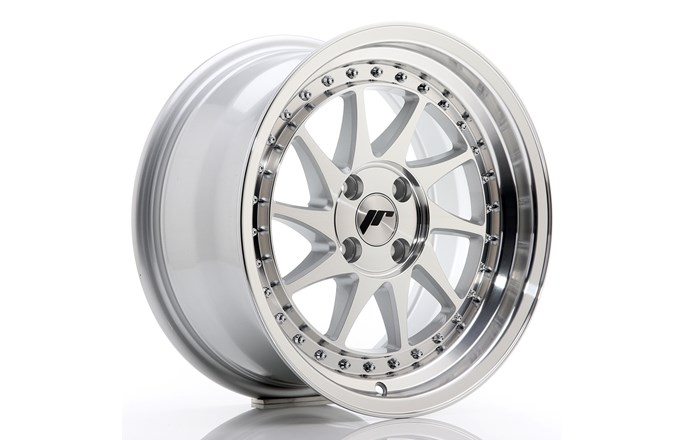 Japan Racing JR26 Machined Face Silver