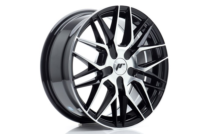 Japan Racing JR28 Gloss Black Machined Face