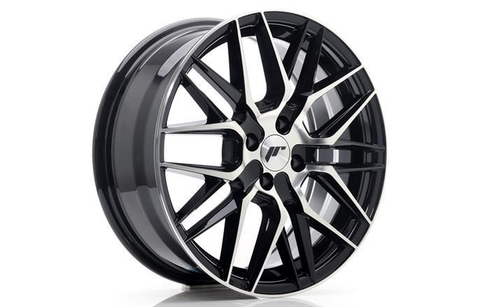 Japan Racing JR28 Gloss Black / Machined Face
