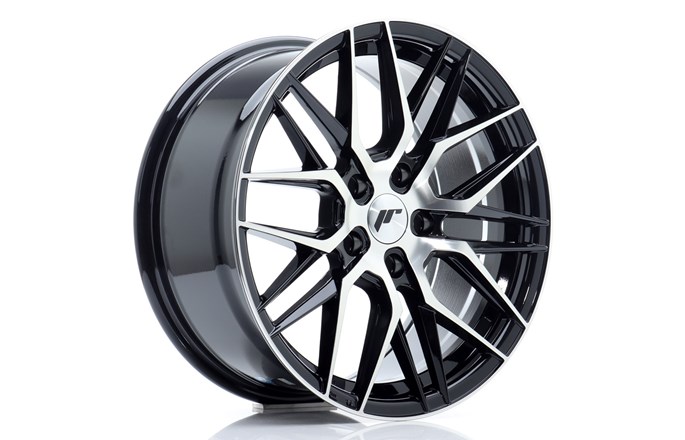 Japan Racing JR28 Gloss Black / Machined Face