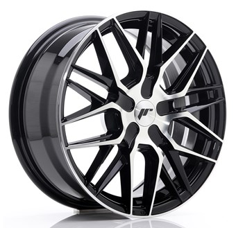 Japan Racing JR28 Black / Machined Face