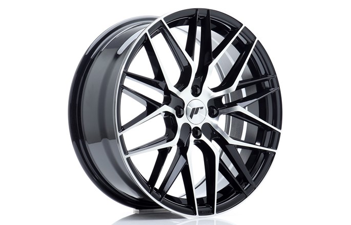 Japan Racing JR28 Gloss Black / Machined Face