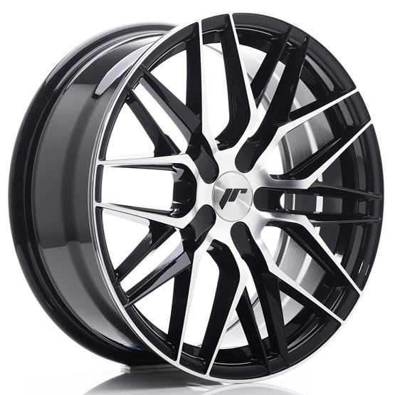 Japan Racing JR28 Black Machined 7,5X18 5/118 ET20-40 CB74,1