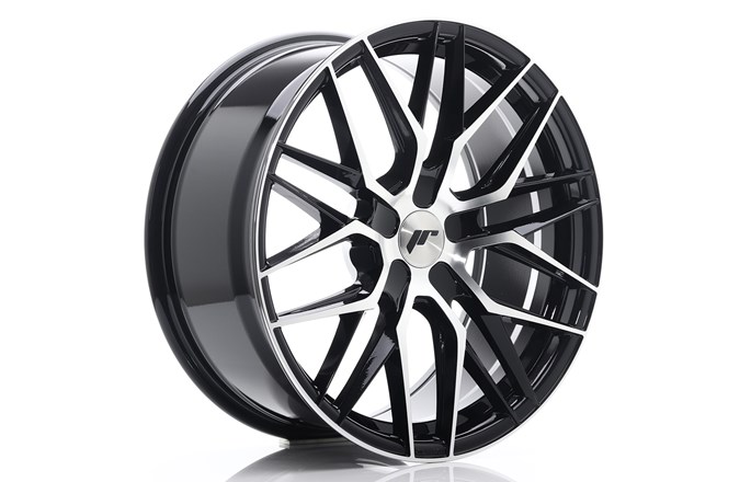 Japan Racing JR28 Gloss Black / Machined Face