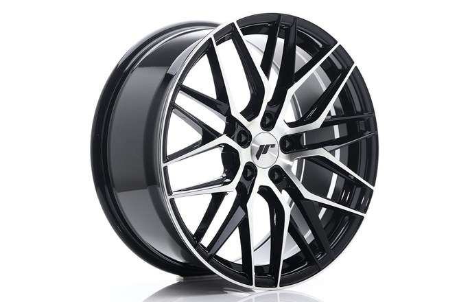 Japan Racing JR28 Gloss Black / Machined Face