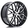 Japan Racing JR28 Gloss Black / Machined Face