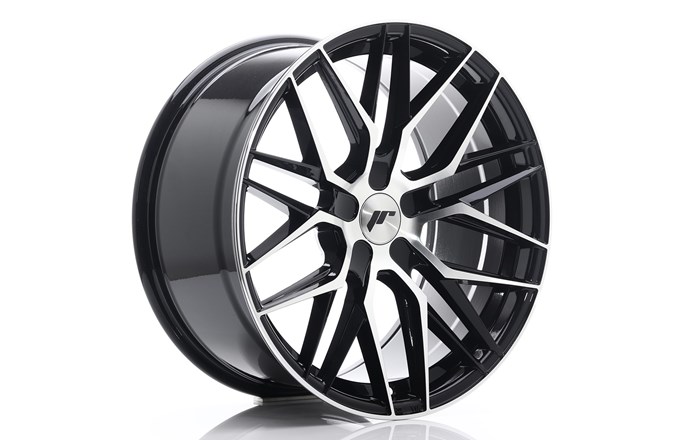Japan Racing JR28 Gloss Black / Machined Face