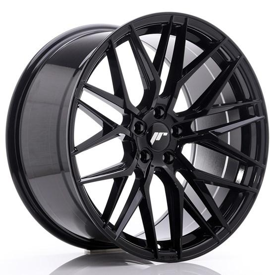 Japan Racing JR28 Gloss Black 10X20 5/120 ET40 CB72,6