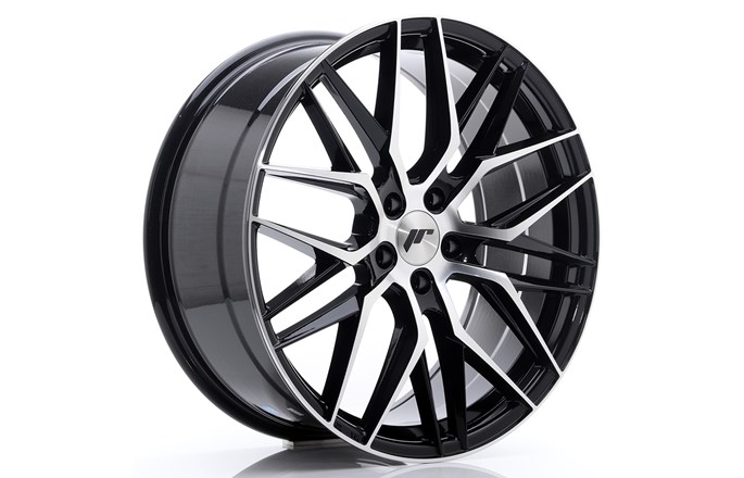 Japan Racing JR28 Gloss Black / Machined Face
