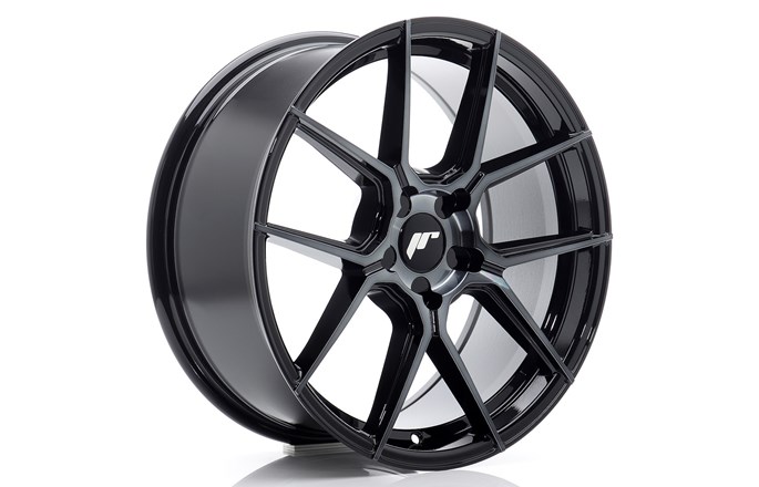 Japan Racing JR30 Black Machined / Tinted Face