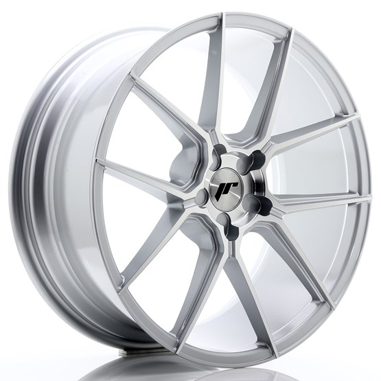 Japan Racing JR30 Machined Face Silver 8,5X20 5/130 ET20-40 CB74,1