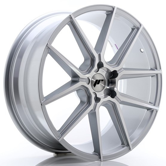 Japan Racing JR30 Silver Machined Face 9X21 5/110 ET20-40 CB74,1