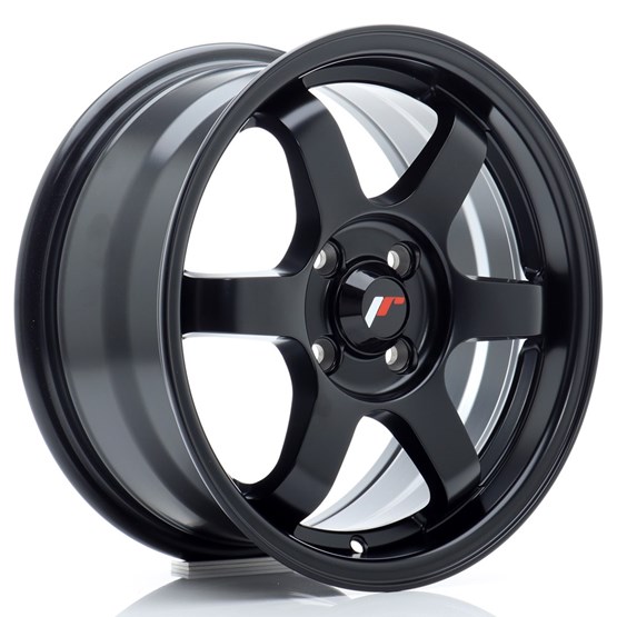 Japan Racing JR3 Matt Black 7X15 4/100 ET25 CB67,1
