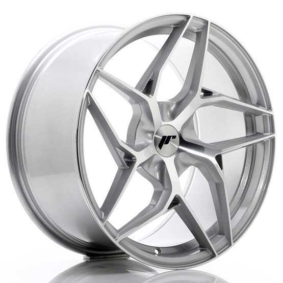 Japan Racing JR35 Machined Face Silver 9,5X19 5/118 ET20-45 CB74,1