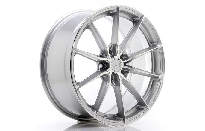 Japan Racing JR37 Silver / Machined Face