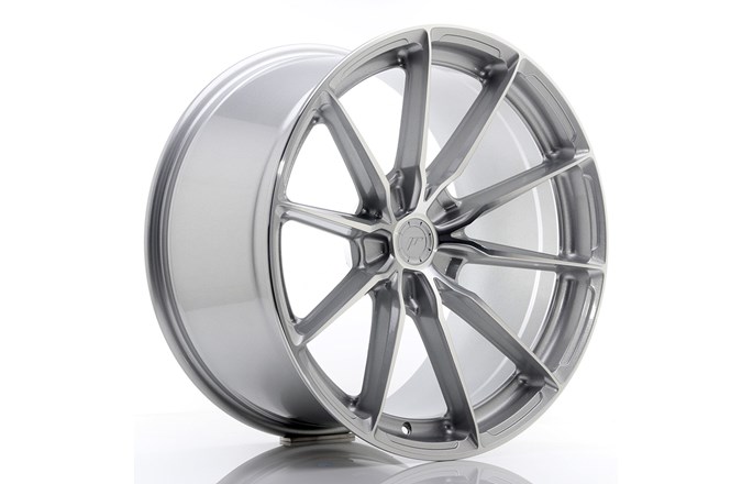Japan Racing JR37 Silver / Machined Face
