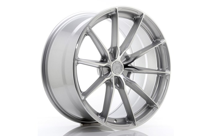 Japan Racing JR37 Silver / Machined Face