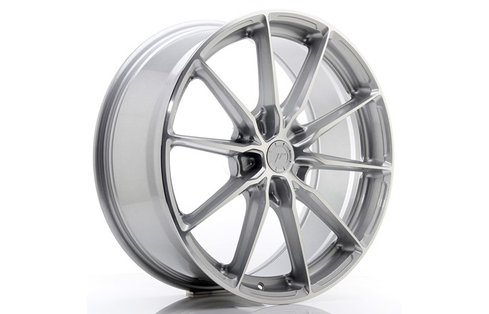 Japan Racing JR37 Silver / Machined Face