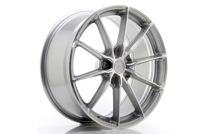 Japan Racing JR37 Silver / Machined Face
