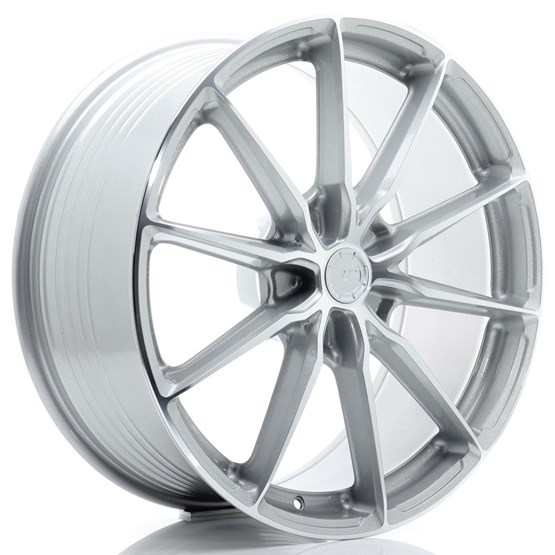 Japan Racing JR37 Silver 10X21 5/127 ET10-64 CB74,1