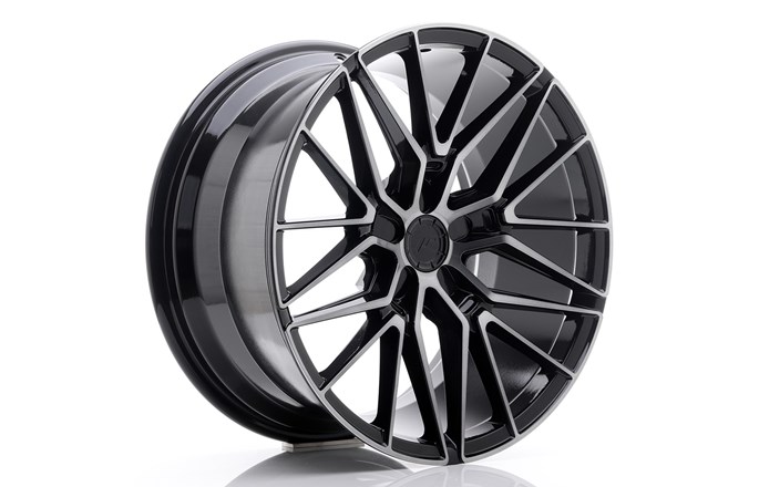 Japan Racing JR38 Black Brushed / Tinted Face