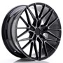 Japan Racing JR38 Black Brushed Tinted Face