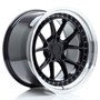 Japan Racing JR39 Glossy Black / Machined Lip