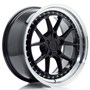 Japan Racing JR39 Glossy Black / Machined Lip
